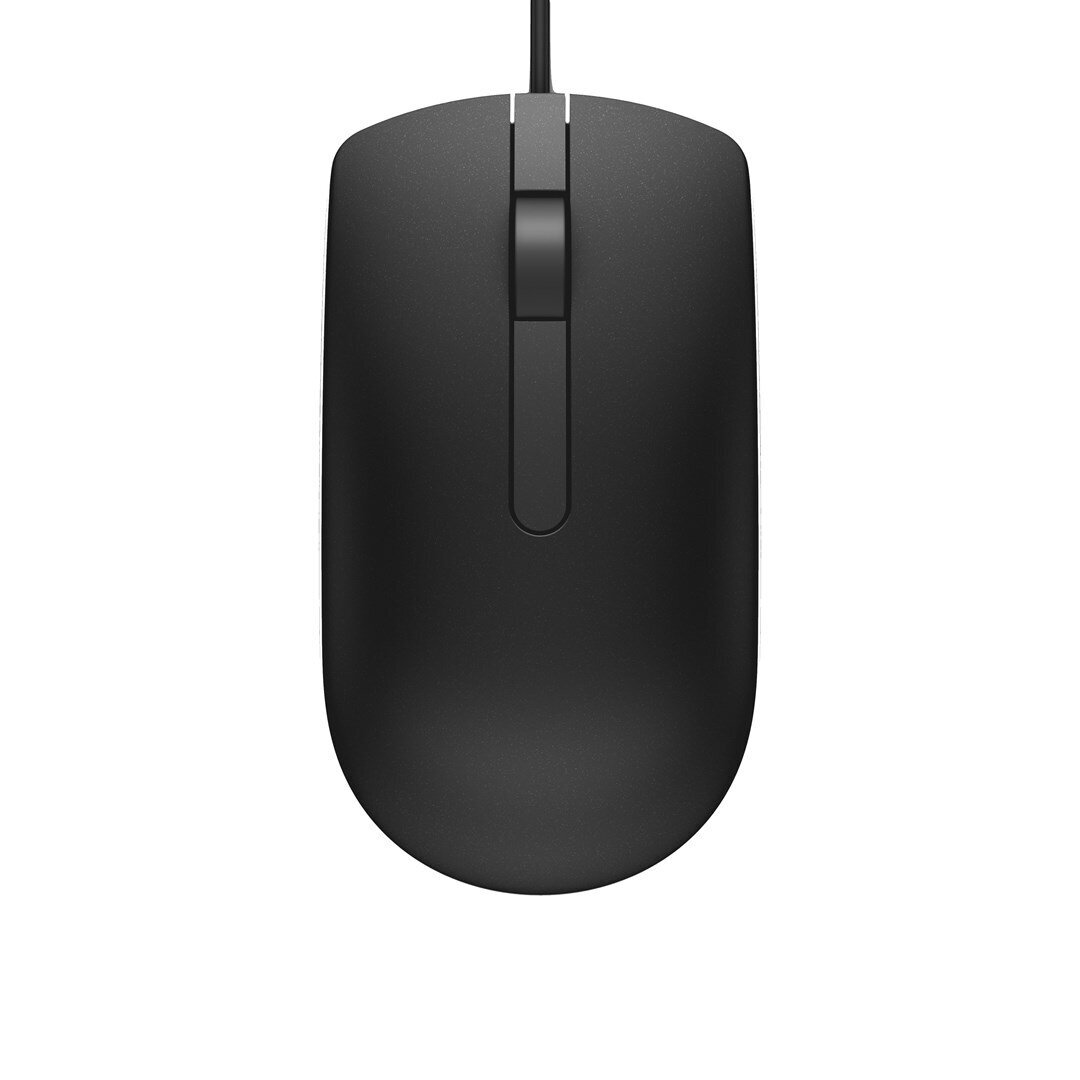 DELL laidinė optinė pelė MS116, juoda (RTL BOX) DELL laidinė optinė pelė MS116, juoda (RTL BOX)
