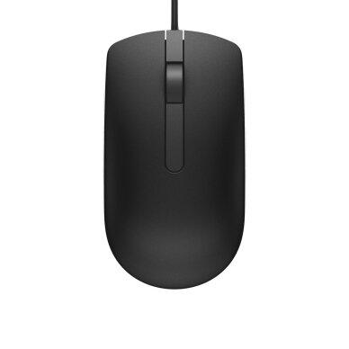 DELL laidinė optinė pelė MS116, juoda (RTL BOX) DELL laidinė optinė pelė MS116, juoda (RTL BOX)