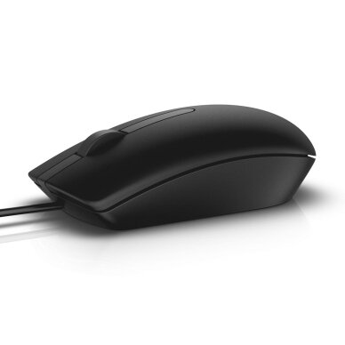 DELL MS116 laidinė optinė pelė, juoda, 1000 DPI, USB 1 DELL MS116 laidinė optinė pelė, juoda, 1000 DPI, USB 1