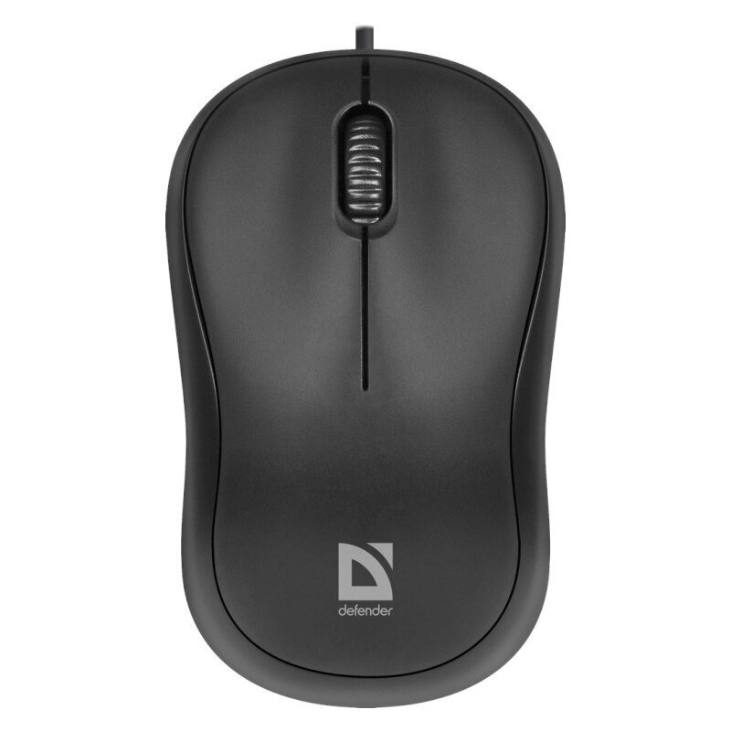 Defender MOUSE PATCH MS-759 BLACK OPTICAL 1000dpi 3P laidinė optinė pelė Defender MOUSE PATCH MS-759 BLACK OPTICAL 1000dpi 3P laidinė optinė pelė