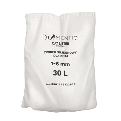 DIAMENTIQ Neutral – silikoninis kraikas katėms, 30 l 1 DIAMENTIQ Neutral – silikoninis kraikas katėms, 30 l 1