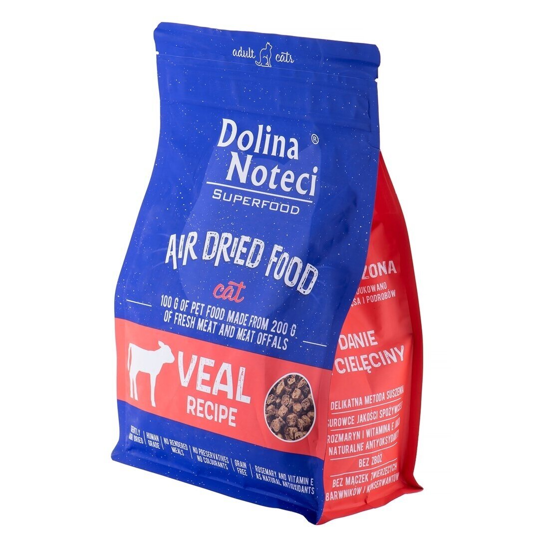 DOLINA NOTECI Superfood veršienos sausas kačių ėdalas - 1 kg DOLINA NOTECI Superfood veršienos sausas kačių ėdalas - 1 kg