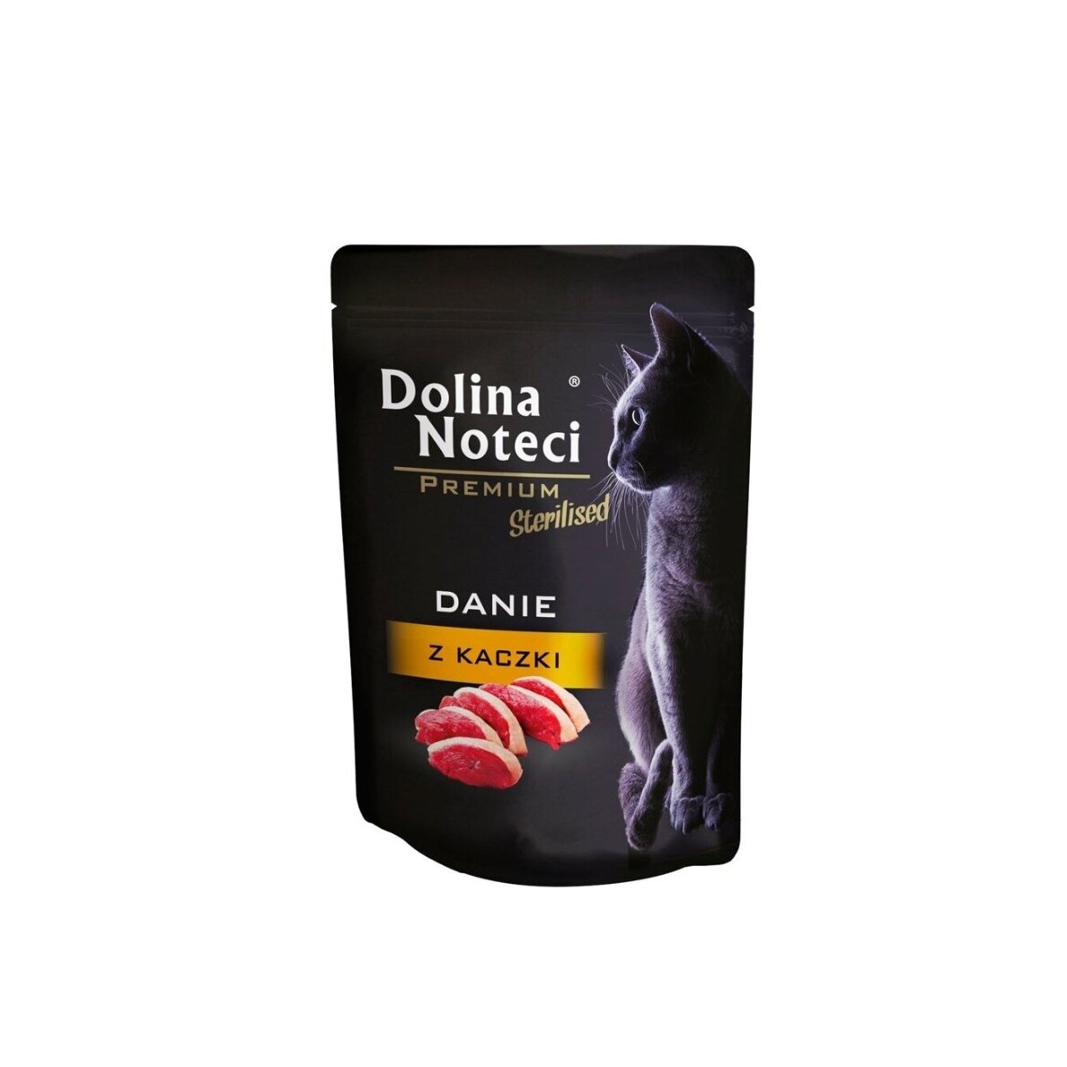 Dolina Noteci Premium sterilizuotų ančių maistas - šlapias ėdalas sterilizuotoms katėms - 85 g Dolina Noteci Premium sterilizuotų ančių maistas - šlapias ėdalas sterilizuotoms katėms - 85 g