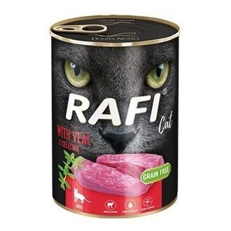 DOLINA NOTECI Rafi Cat Adult su veršiena - šlapias kačių ėdalas - 400 g