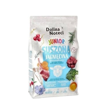 DOLINA NOTECI Premium Junior Lamb - sausas šunų ėdalas - 4 kg