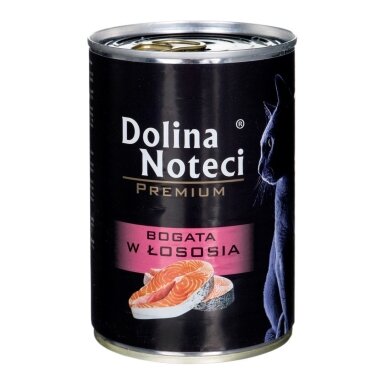 Dolina Noteci Premium - šlapias kačių ėdalas su lašiša - 400 g