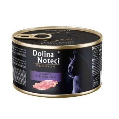 DOLINA NOTECI Premium - šlapias kačių ėdalas su triušiena - 185 g