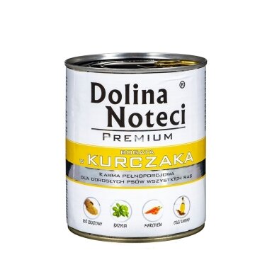 DOLINA NOTECI Premium - Šlapias šunų ėdalas su vištiena - 800 g