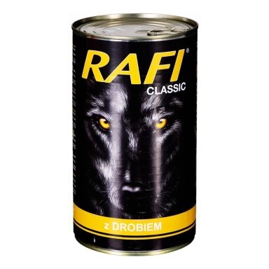 DOLINA NOTECI Rafi Classic su paukštiena - šlapias šunų ėdalas - 1240 g