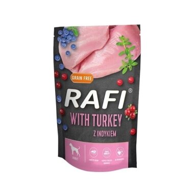 DOLINA NOTECI Rafi su kalakutiena - šlapias šunų ėdalas - 500 g