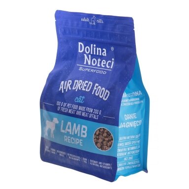 DOLINA NOTECI Superfood ėriena - sausas kačių maistas - 1 kg