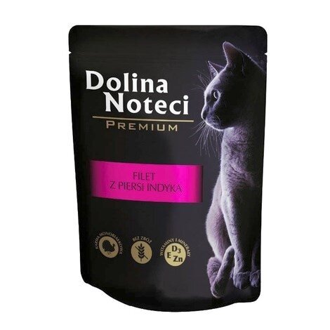 DOLINA NOTECI Premium kalakutienos filė - šlapias kačių ėdalas - 85 g DOLINA NOTECI Premium kalakutienos filė - šlapias kačių ėdalas - 85 g