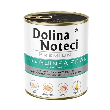 DOLINA NOTECI Premium šlapias šunų ėdalas, gausus perlinių vištų mėsa ir obuoliais – 800 g DOLINA NOTECI Premium šlapias šunų ėdalas, gausus perlinių vištų mėsa ir obuoliais – 800 g