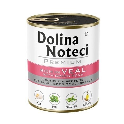DOLINA NOTECI Premium – šlapias šunų ėdalas su veršiena ir žaliaisiais žirneliais – 800 g DOLINA NOTECI Premium – šlapias šunų ėdalas su veršiena ir žaliaisiais žirneliais – 800 g
