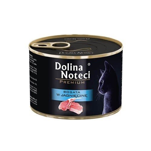 Dolina Noteci Premium - šlapias kačių ėdalas su ėriena - 185 g Dolina Noteci Premium - šlapias kačių ėdalas su ėriena - 185 g