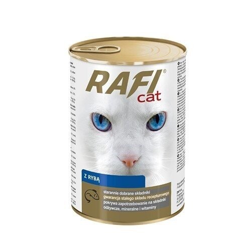 DOLINA NOTECI Rafi Cat - šlapias kačių ėdalas su žuvimi - 415 g