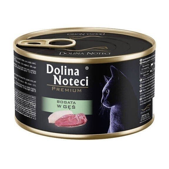 DOLINA NOTECI Premium - šlapias kačių ėdalas su žąsiena - 185 g