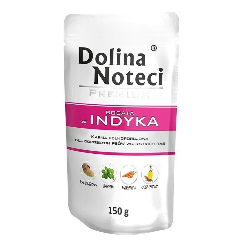 Dolina Noteci 5902921300700 drėgnas šunų ėdalas su kalakutiena suaugusiems 150 g Dolina Noteci 5902921300700 drėgnas šunų ėdalas su kalakutiena suaugusiems 150 g