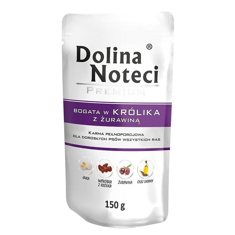 Dolina Noteci 5902921300748 drėgnas šunų maistas triušiams suaugusiems 150 g