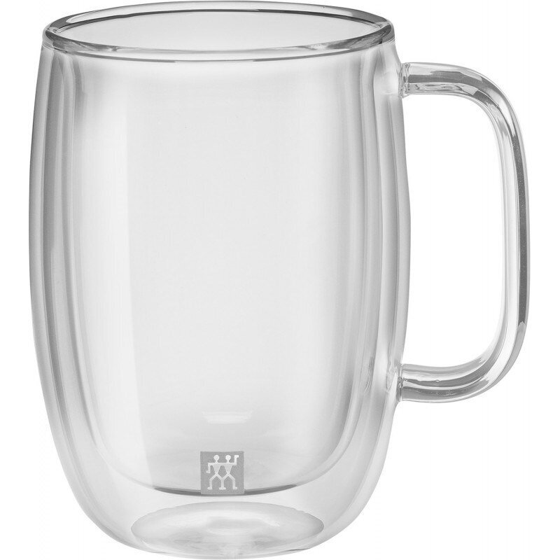 Dviejų latte macchiato stiklinių su rankena rinkinys Zwilling Sorrento Plus