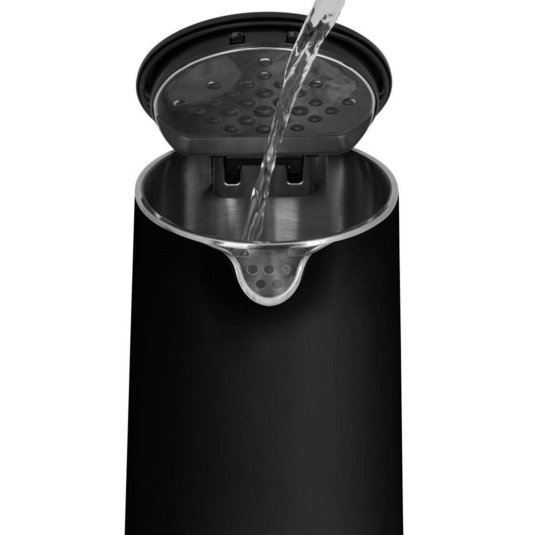 Elektrinis virdulys, dviguba sienelė, 1,5 l, „Concept Black RK 3301“ 3