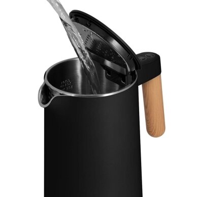 Elektrinis virdulys, dviguba sienelė, 1,5 l, „Concept Black RK 3301“ 1