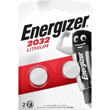 ENERGIZER BATERIJOS SPECIALIZED CR2032 2 VNT.