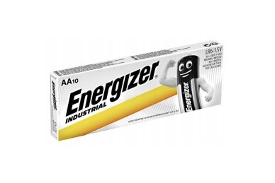 Energizer Industrial Pro AA LR6 1,5 V alkaliparistot, 10 kpl. 1 Energizer Industrial Pro AA LR6 1,5 V alkaliparistot, 10 kpl. 1