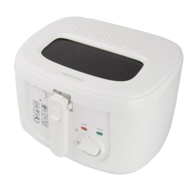 Esperanza EKG012 elektrinė gruzdintuvė, 2,5 l, balta