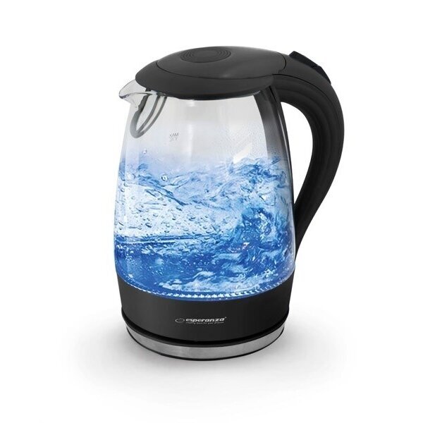 Esperanza EKK011K elektrinis virdulys 1,7 l juodas, daugiaspalvis 2200 W Esperanza EKK011K elektrinis virdulys 1,7 l juodas, daugiaspalvis 2200 W