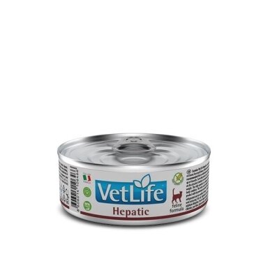 FARMINA Vet Life Natural Diet Cat Hepatic - šlapias katėms skirtas ėdalas - 85 g