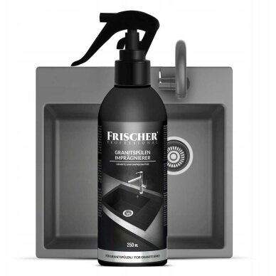 Frischer impregnavimas granitinėms kriauklėms 250ml 2 Frischer impregnavimas granitinėms kriauklėms 250ml 2