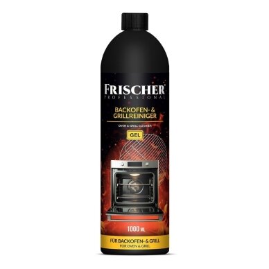 Frischer orkaitės, grilio ir degiklio valymo gelis 1l Frischer orkaitės, grilio ir degiklio valymo gelis 1l