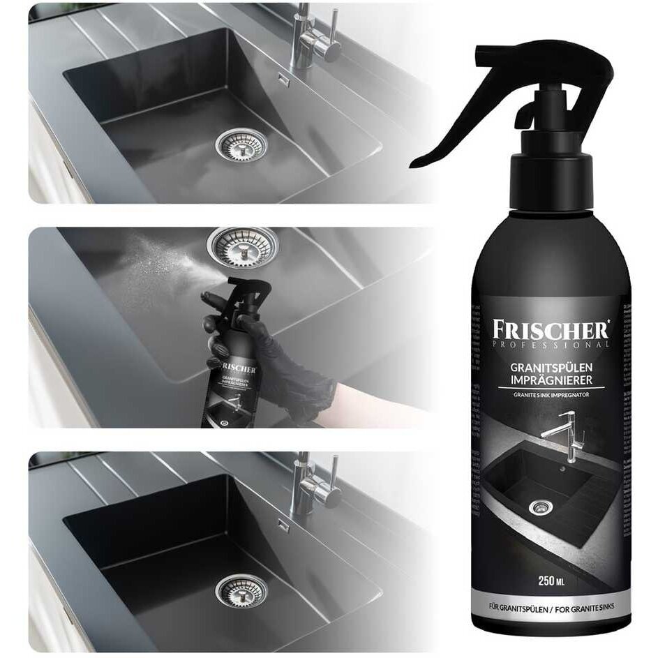 Frischer impregnavimas granitinėms kriauklėms 250ml 1 Frischer impregnavimas granitinėms kriauklėms 250ml 1