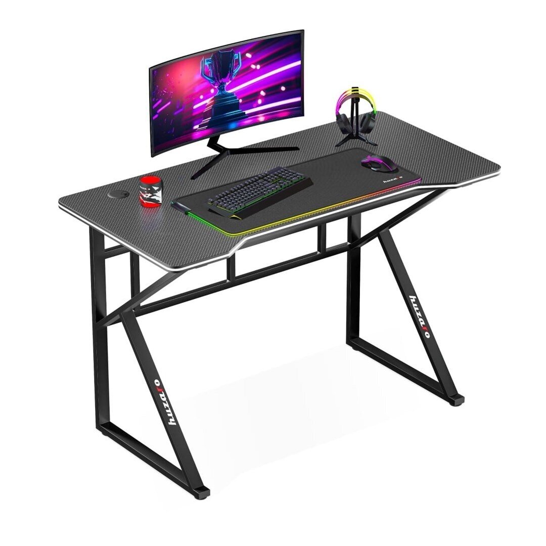 Gaming stalas – Huzaro Hero 1.6 Black 1