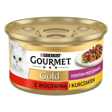 Gourmet Gold - Mišri jautiena ir vištiena 85 g
