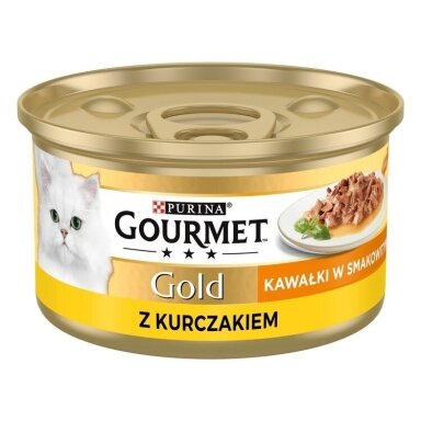 GOURMET GOLD padažas su vištienos skonio malonumais, 85 g