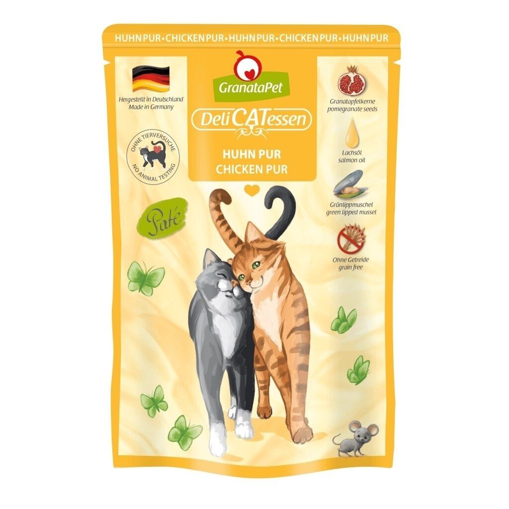 GRANATAPET DeliCATessen vištiena - šlapias kačių ėdalas - 85 g