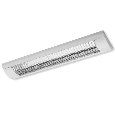 GWP GBM-2X36 T8 šviestuvas su magnetiniu balastu, baltas, IP20