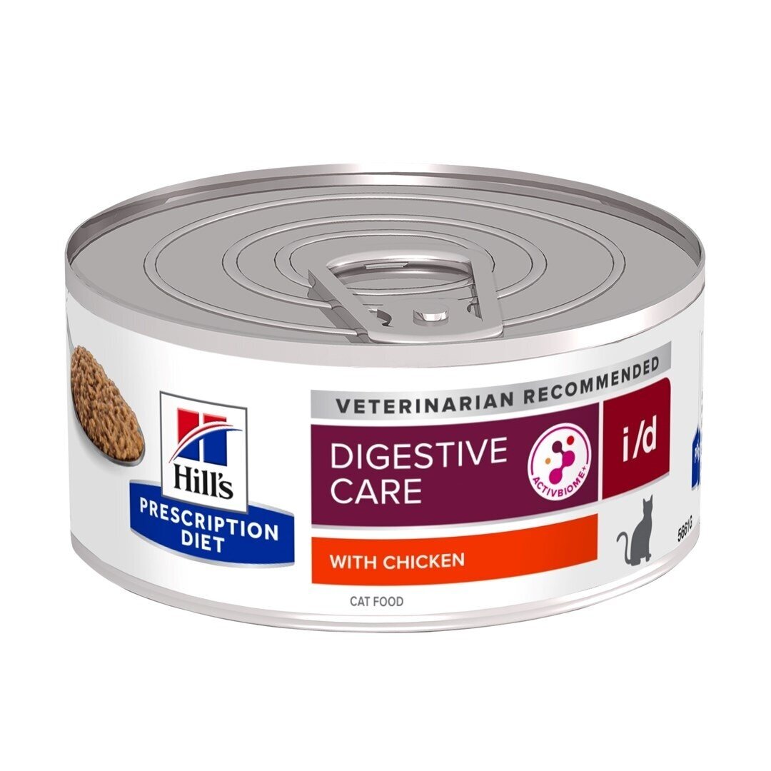 HILL'S Prescription Diet Digestive Care i/d Feline - šlapias kačių ėdalas su vištiena - 156 g