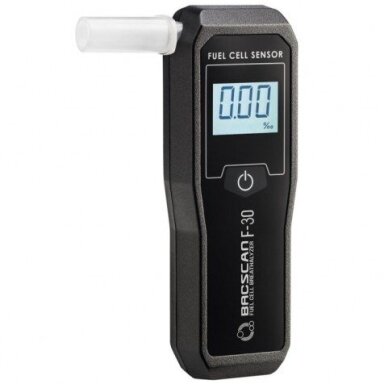 HI-TECH BACSCAN F-30 alkoholio matuoklis 0–4 % 1 % juodas