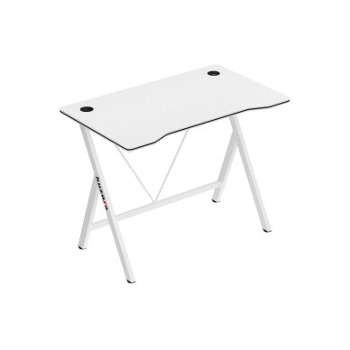 Huzaro Hero 1.4 White – žaidimų stalas, baltas Huzaro Hero 1.4 White – žaidimų stalas, baltas