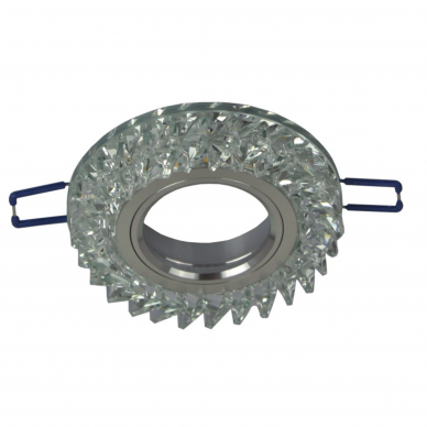 Recessed Light D3004 CL CR GU10 + LED Illuminated Edge, Round Recessed Light D3004 CL CR GU10 + LED Illuminated Edge, Round