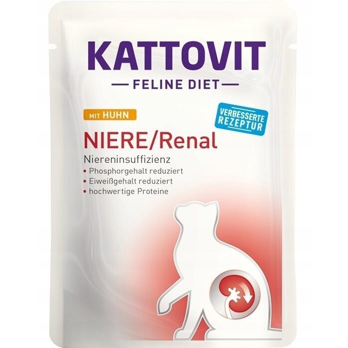 KATTOVIT Feline Diet Niere/Renal - šlapias kačių ėdalas - 12 x 85 g 4 KATTOVIT Feline Diet Niere/Renal - šlapias kačių ėdalas - 12 x 85 g 4