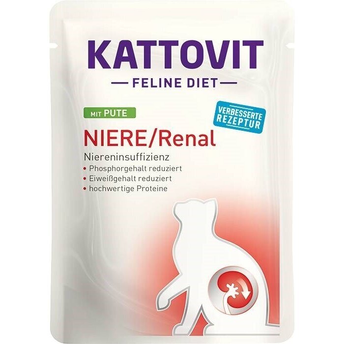 KATTOVIT Feline Diet Niere/Renal - šlapias kačių ėdalas - 12 x 85 g 2 KATTOVIT Feline Diet Niere/Renal - šlapias kačių ėdalas - 12 x 85 g 2