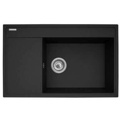 Komplektas - Kriauklė PYRAMIS CAMEA (79x50) 1B 1D R + Maišytuvas IDEA Black Edition - 070168502BE - Volcano 1 Komplektas - Kriauklė PYRAMIS CAMEA (79x50) 1B 1D R + Maišytuvas IDEA Black Edition - 070168502BE - Volcano 1