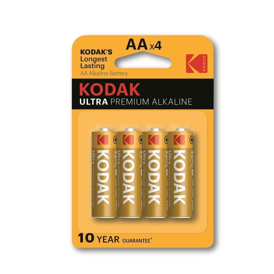 „Kodak Ultra Premium“ vienkartinės AA šarminės baterijos