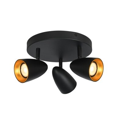 Kryptiniai Šviestuvai Tino SPL-36748-3R-BK-GD