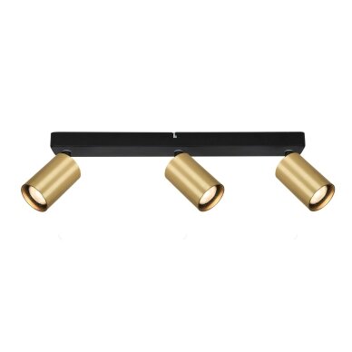 Kryptiniai Šviestuvai Nesto SPL-23436-3-BK-GD