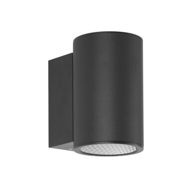 Lauko sieninis šviestuvas Lenta 2805-1 4K, sandblasted black, LED, 15W Lauko sieninis šviestuvas Lenta 2805-1 4K, sandblasted black, LED, 15W